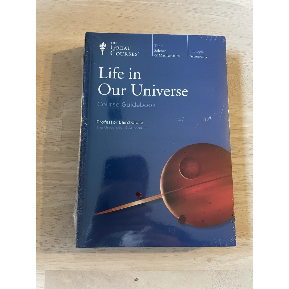 The Great Courses Life in Our Universe DVD Set Course Guidebook Laird Close